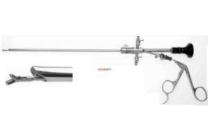 Атравматический компактный цистоуретроскоп, 21 Шр., раб.длина 155 мм, канал до 7 Шр., форма овальная, 25°, специально для женщин